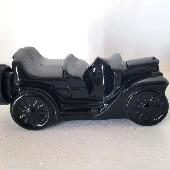 Accents Avon Collectible Antique Car Cologne Bottle Black Art
